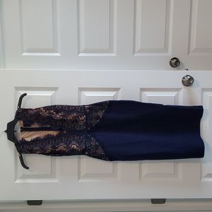 Navy blue dress from Asos (not Asos brand), size 6.